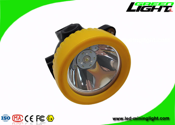 Los altos ciclos recargables 1000 de la batería de la lámpara de casquillo de los mineros de la seguridad LED se encienden - cargado