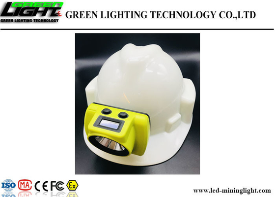 18000lux luces auxiliares ligeras principales de la lámpara de casquillo de los mineros del brillo LED una dos
