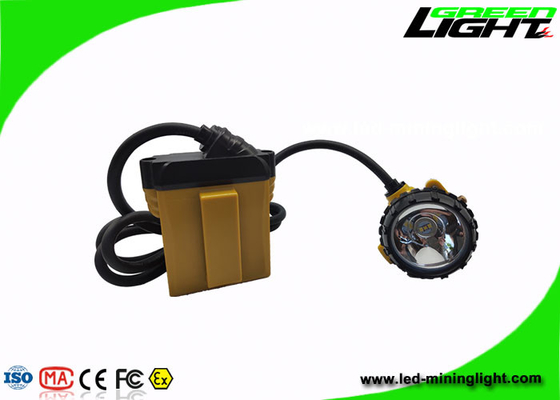 Material de aluminio recargable brillante estupendo sin cuerda de la taza de la lámpara de casquillo de los mineros de Ip68 LED