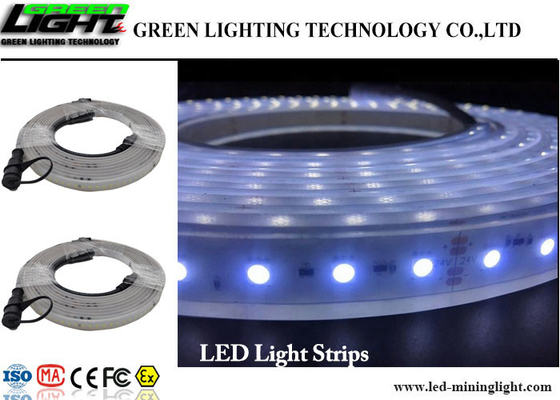 Uso llevado flexible del túnel de 5050 del RGB de la prenda impermeable de tira minas subterráneas de las luces