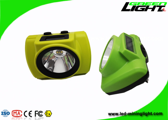 Pantalla minera 25000lux de la radio OLED del alto brillo de la luz del casco del CREE LED