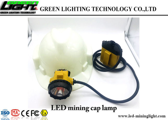 Lámpara de casquillo impermeable de los mineros de IP68 LED, faro llevado recargable brillante estupendo