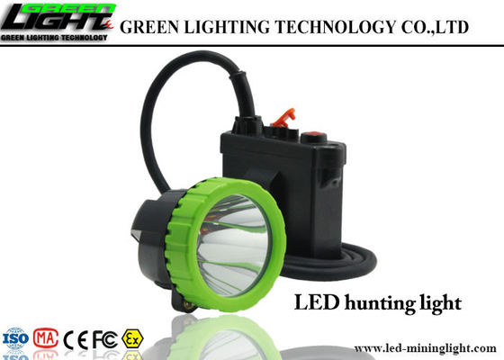 50000lux prenda impermeable IP67 de la lámpara de casquillo de los mineros del alto brillo LED para la caza de la noche