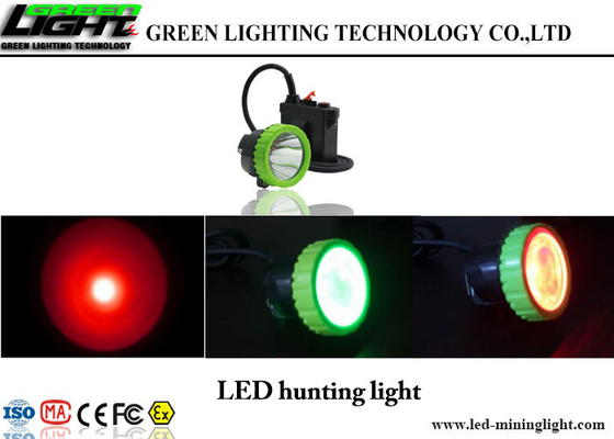 50000lux prenda impermeable IP67 de la lámpara de casquillo de los mineros del alto brillo LED para la caza de la noche