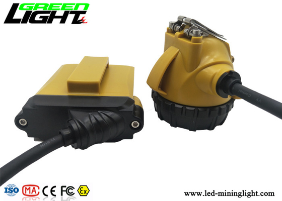 El minero de carbón de la seguridad Hard Hat Light estira la prenda impermeable resistente IP68 de la conexión de cable