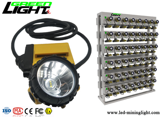 El minero de carbón de la seguridad Hard Hat Light estira la prenda impermeable resistente IP68 de la conexión de cable