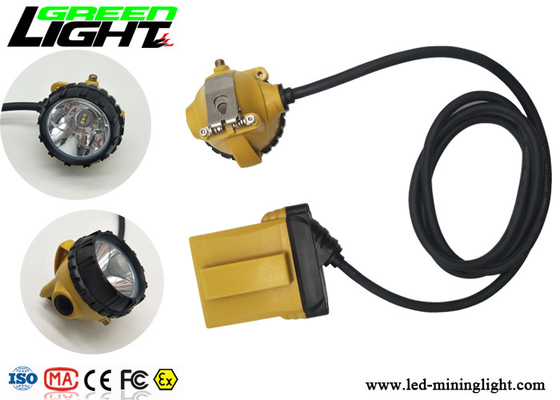 Faro portátil de 25000 Lux Rechargeable LED, lámpara de casquillo minera atada 10.4Ah IP68