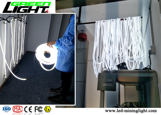 La cinta llevada blanca caliente de la tira enciende 60 LED SMD5050 para la iluminación peligrosa/segura del área