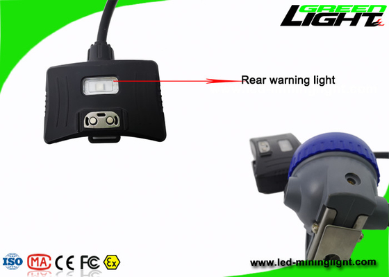 Luz larga semi atada de Hard Hat Lamp del minero de carbón del LED con con el cable magnético del USB
