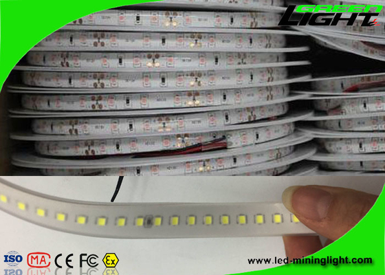 La prenda impermeable de 5050 Smd llevó resistente al fuego blanco brillante flexible 24v de las luces de tira
