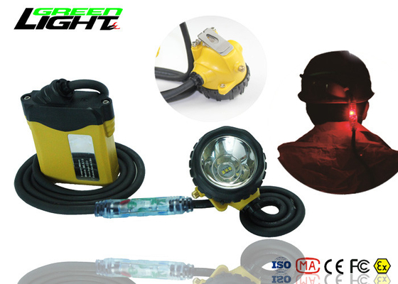 Material de aluminio recargable brillante estupendo sin cuerda de la taza de la lámpara de casquillo de los mineros de Ip68 LED