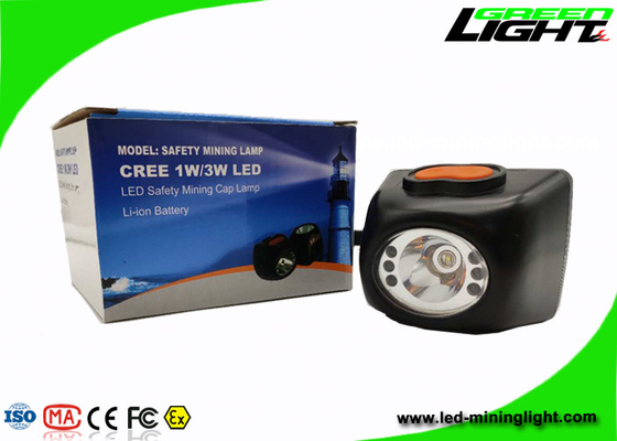 Los mineros de la seguridad de subterráneo capsulan las lámparas sin cuerda, casco de la PC llevaron las luces GL4.5