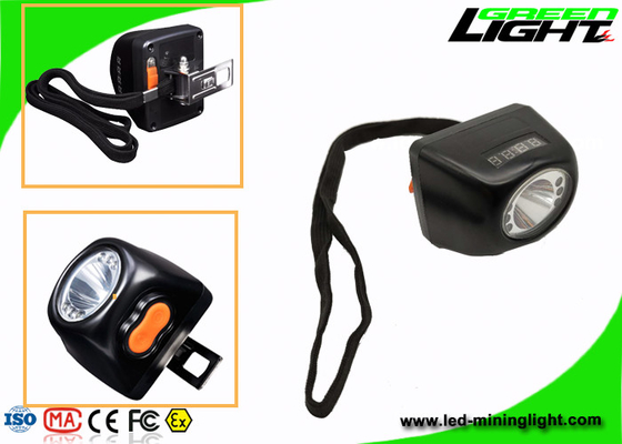 Los mineros de la seguridad de subterráneo capsulan las lámparas sin cuerda, casco de la PC llevaron las luces GL4.5