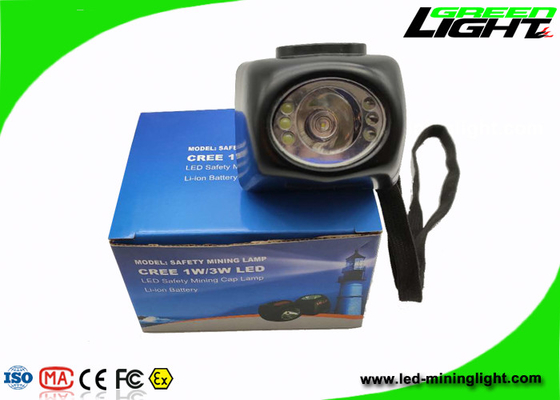 Los mineros de la seguridad de subterráneo capsulan las lámparas sin cuerda, casco de la PC llevaron las luces GL4.5