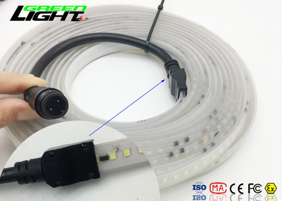 5050 luces de tira llevadas con pilas flexibles del Rgb al aire libre con multicolor