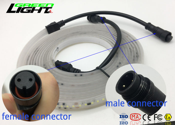 La baja tensión de 5050 SMD llevó la CA 24V-36V de la prenda impermeable IP68 de la luz de tira para la iluminación de la explotación minera
