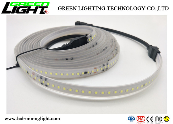 brillo blanco flexible de alto voltaje alto Illuminous de la luz de tira de 220V LED para el heavy
