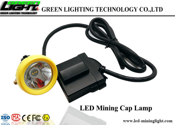 Lámpara de casquillo de 10000 mineros de Lux Corded LED, minero de carbón impermeable Hard Hat Light IP68