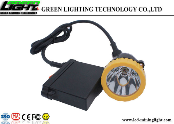 Cazando GL6-B ligero una batería recargable del alto brillo de la lámpara de casquillo de los mineros del LED