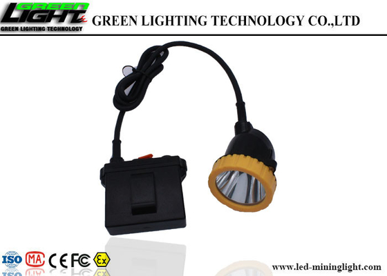 Cazando GL6-B ligero una batería recargable del alto brillo de la lámpara de casquillo de los mineros del LED