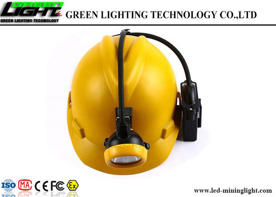 brillo fuerte sin cuerda de la lámpara de casquillo de los mineros de la batería 6.6Ah 3.7V con el cargador USB