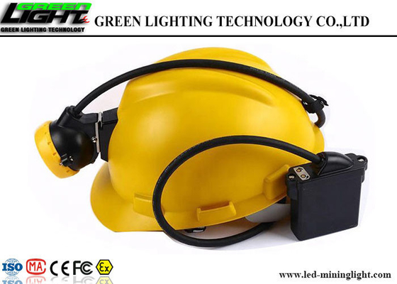 brillo fuerte sin cuerda de la lámpara de casquillo de los mineros de la batería 6.6Ah 3.7V con el cargador USB