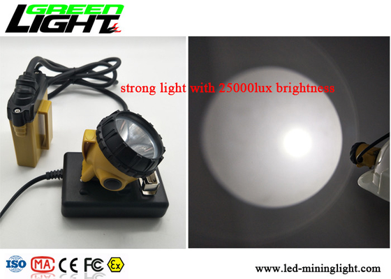 Lámpara de casquillo de los mineros del poder más elevado LED resistente a los choques para la seguridad de iluminación subterráneo
