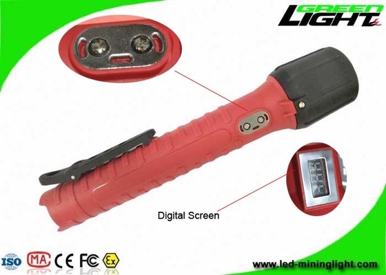 antorcha 25000 ignífugos Lux Uv Black Waterproof IP68 de la linterna de LED 1300lum