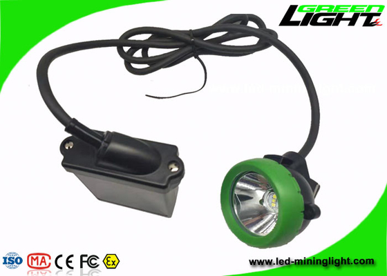 el casquillo de la explotación minera 10000lux enciende el alto brillo 216lum Li - Ion Battery Pack Light Weight