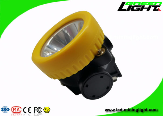 Las lámparas de casquillo sin cuerda de la explotación minera de la cabeza de la seguridad llevaron capacidad de la batería de la luz 2.2ah del casco