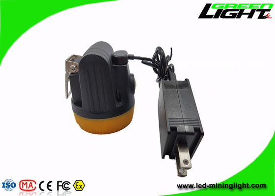 lámparas de casquillo sin cuerda de la explotación minera 10000lux, batería de la luz 3.8Ah del casco del minero de carbón