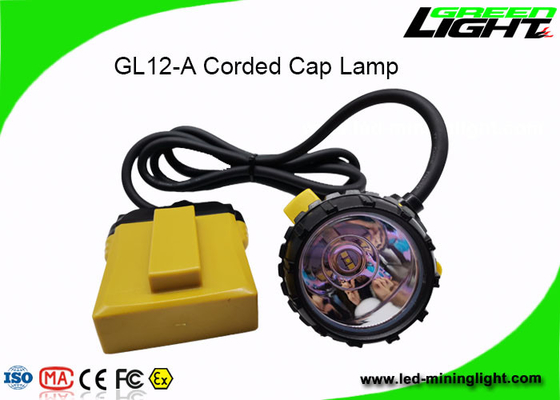 La batería 1200 del brillo de la lámpara de casquillo de los mineros del alto rendimiento LED 25000lux completa un ciclo
