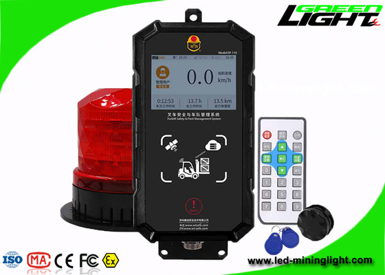 Lámpara de casquillo de los mineros del ABS LED de UWB de la seguridad de vehículos de carretilla elevadora