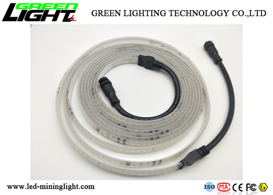 brillo blanco flexible de alto voltaje alto Illuminous de la luz de tira de 220V LED para el heavy