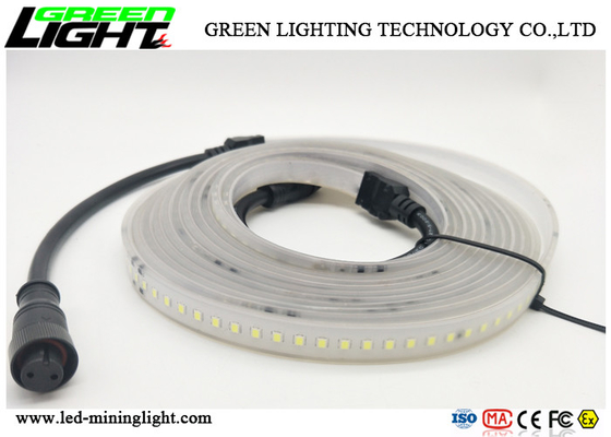 brillo blanco flexible de alto voltaje alto Illuminous de la luz de tira de 220V LED para el heavy