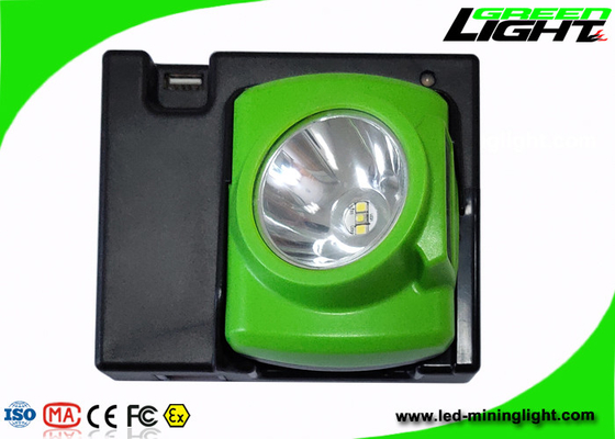 Luz de la explotación minera de la pantalla LED de la carga por USB 4000LUX OLED