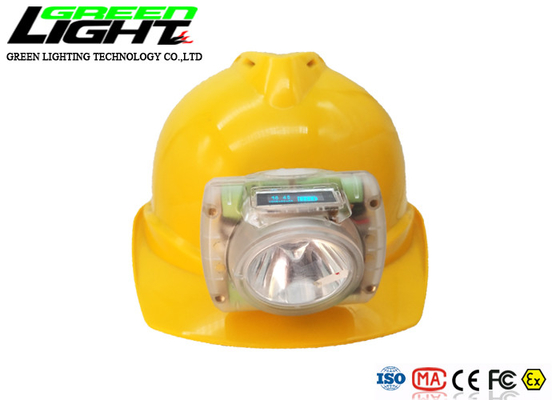 Lámpara de casquillo transparente de los mineros del ABS 385LUM LED del caso 15000lux