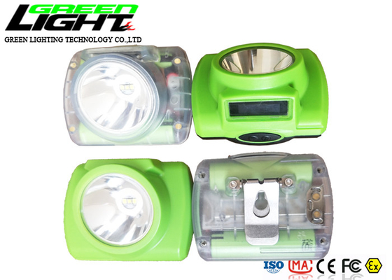 Lámpara de casquillo transparente de los mineros del ABS 385LUM LED del caso 15000lux