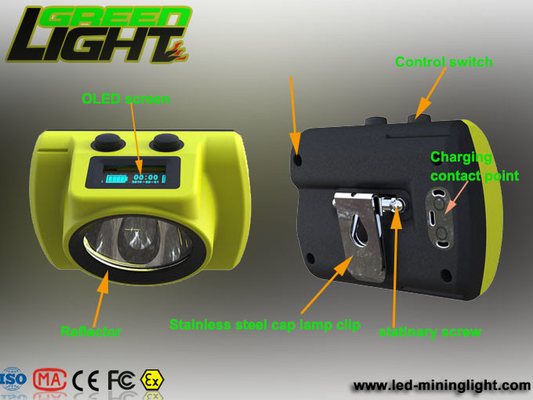 Faro recargable de la pantalla 13000lux 6800Ah LED de OLCD