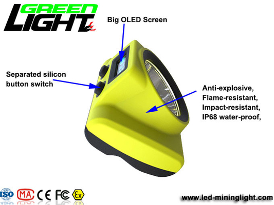 Faro recargable de la pantalla 13000lux 6800Ah LED de OLCD