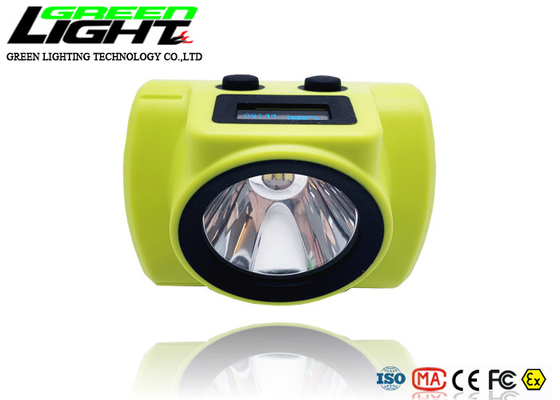 Lámpara de casquillo impermeable de los mineros de IPX8 18000lux 385LUM 6800mAh