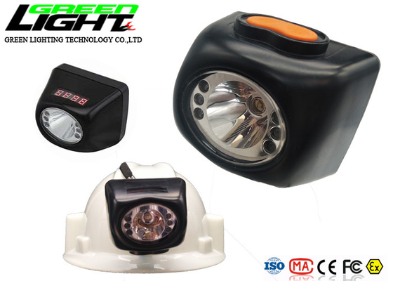 lámpara de casquillo de los mineros de 4.5Ah Li Ion Battery 0.9W 8000lux LED