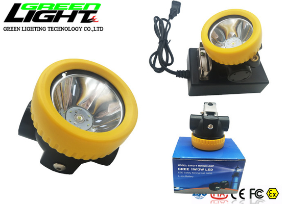 Minero inalámbrico blanco caliente Cap Lamp de 5000LUX 2200mAh IP68