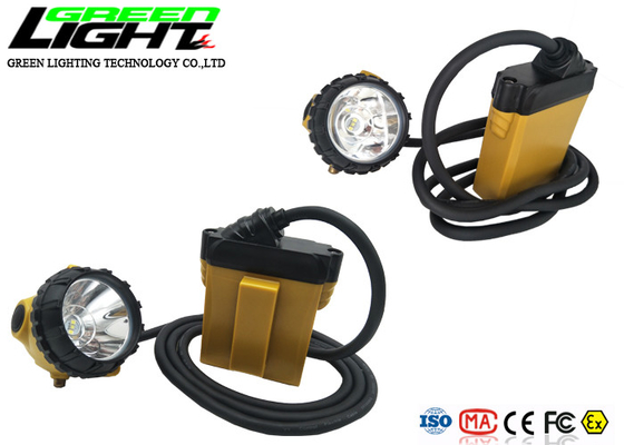 faro recargable de la explotación minera de 25000lux 3W 10.4Ah LED