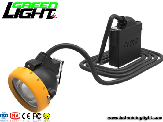 IP68 impermeable 6.6Ah Lux Underground Miners Helmet Lamp 1000