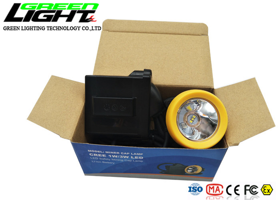 7.8Ah lámpara de casquillo de los mineros de la batería 216lum 1.67w 10000lux LED