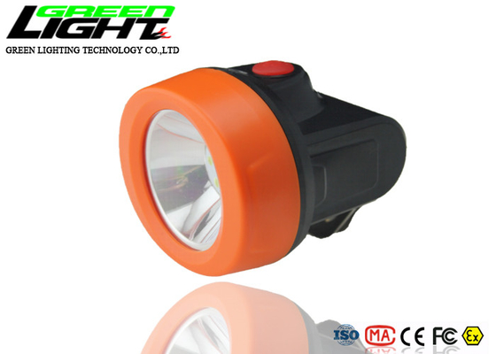 Lámpara de casquillo de los mineros de la carga por USB 85LUM IP67 1.67W 6000lux LED