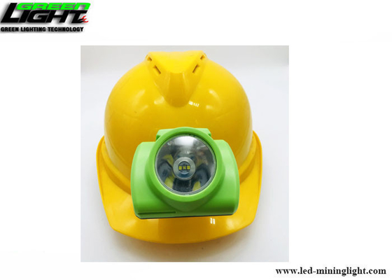 Lámpara de casquillo impermeable de los mineros de IP68 1W 13000Lux 6.8Ah LED