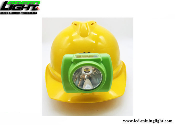 Lámpara de casquillo impermeable de los mineros de IP68 1W 13000Lux 6.8Ah LED