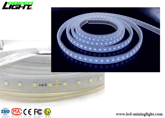Luces de tira flexibles de la prenda impermeable LED del RGB 16w SMD 5050 para la seguridad de subterráneo